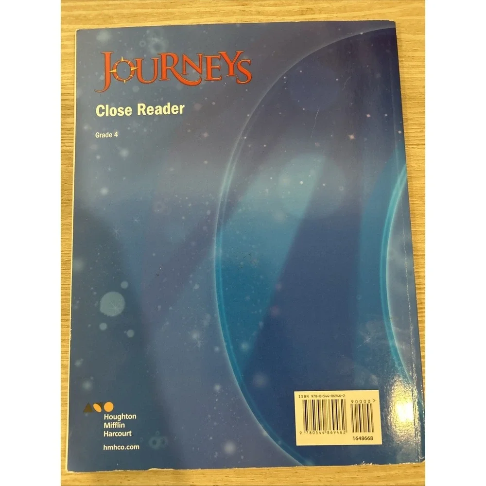 Journeys Ser.: Journeys : Close Reader Grade 4 by HOUGHTON MIFFLIN HARCOURT...